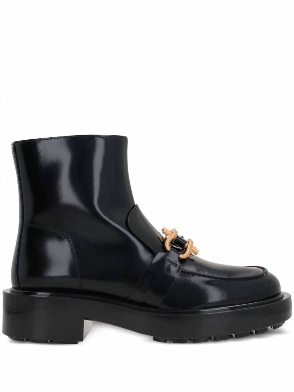NEW BOTTEGA VENETA women's chunky monsieur ankle boots in black